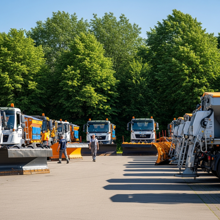 Mitten im Sommer: Stadtreinigung zieht Winterdienst-Bilanz.