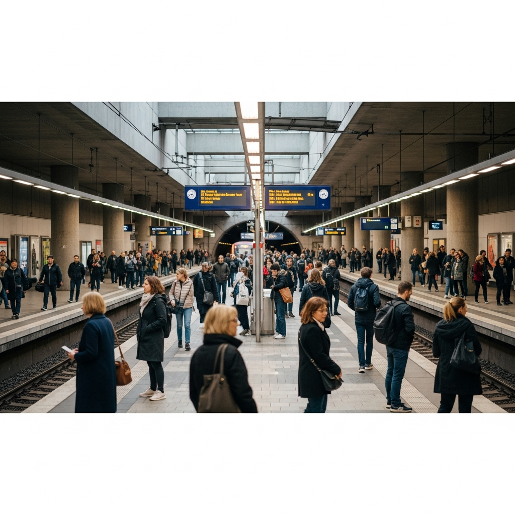 S-Bahn Hamburg im ersten Halbjahr unpünktlicher.