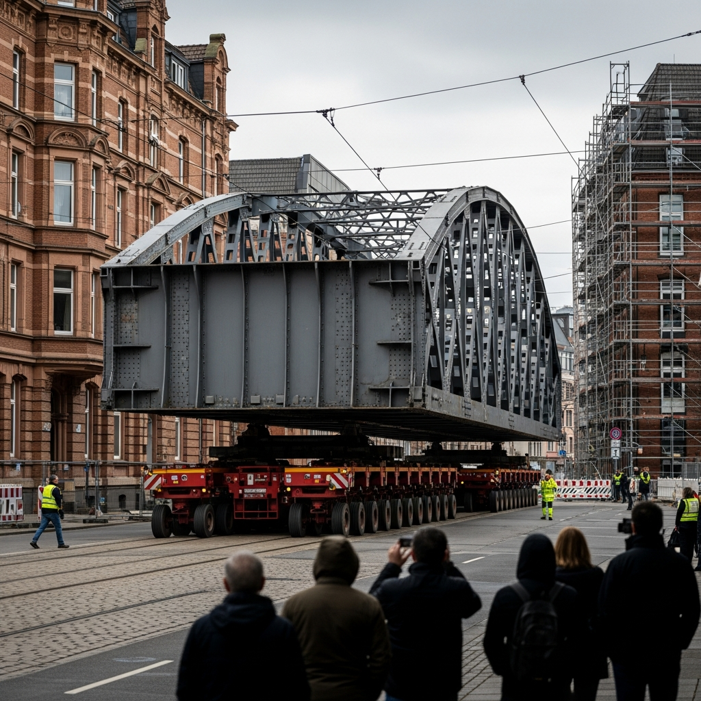 Sternbrücke-Transport beginnt einen Tag früher.