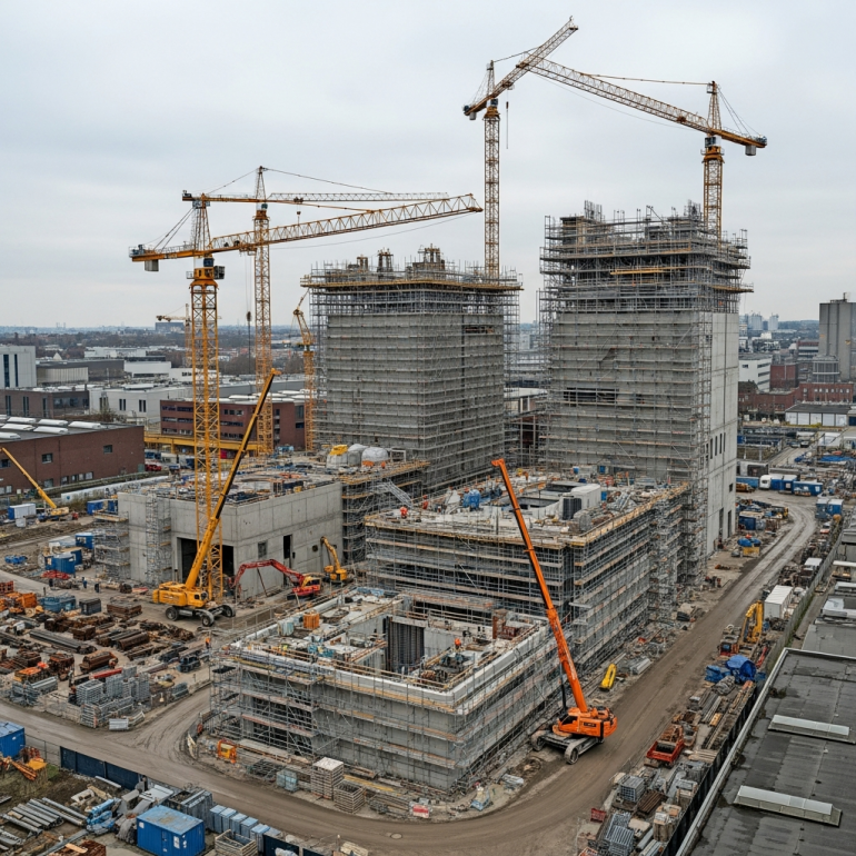 Müllverwertungsanlage.