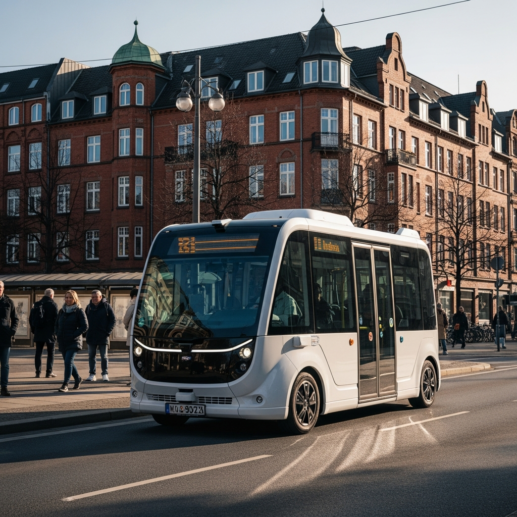Autonome Moia-Kleinbusse starten Testbetrieb.