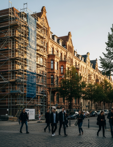 Klimaziele verteuern Genossenschaftswohnungen in Hamburg.
