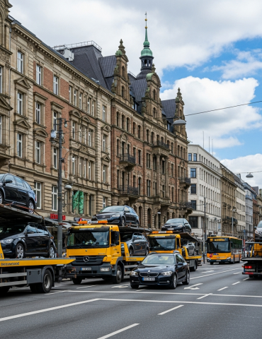 Rekordwert bei abgeschleppten Autos in Hamburg.