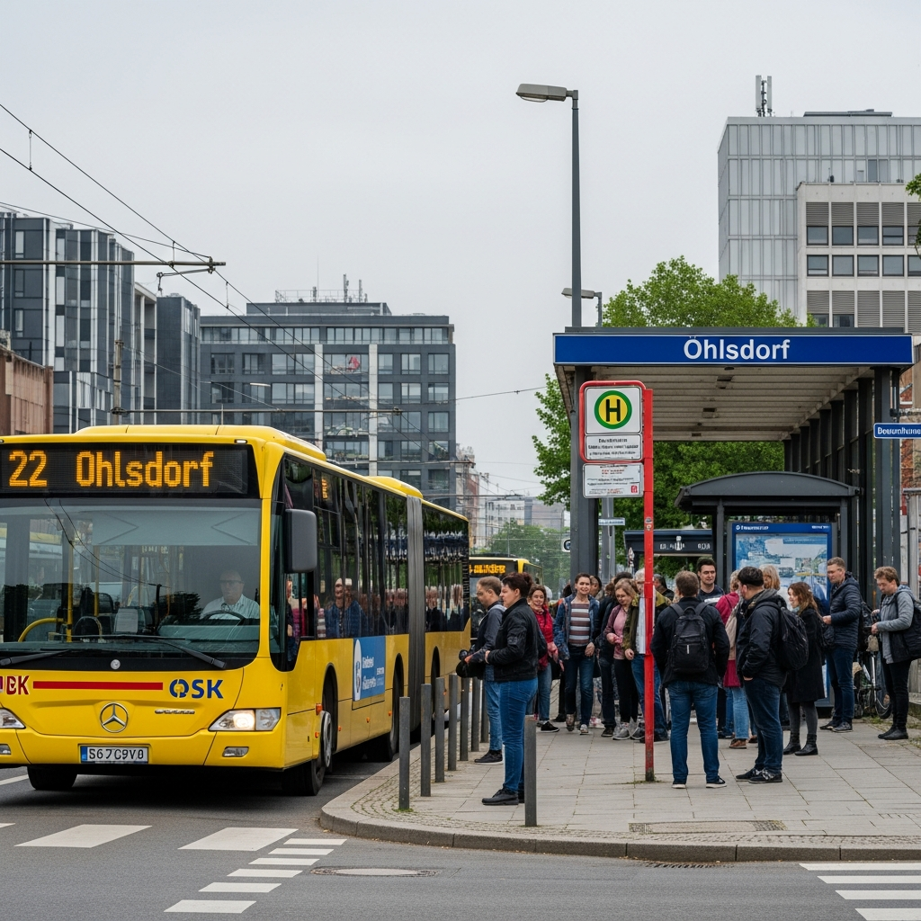U1-Strecke in Ohlsdorf über drei Monate gesperrt.