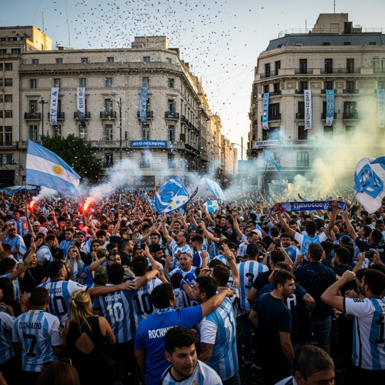 Argentinien im WM-Finale nach England-Drama – Polit-Eklat überschattet Triumph.