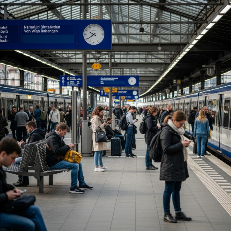 HVV Switch Nutzer aufgefordert, Passwort zu ändern.