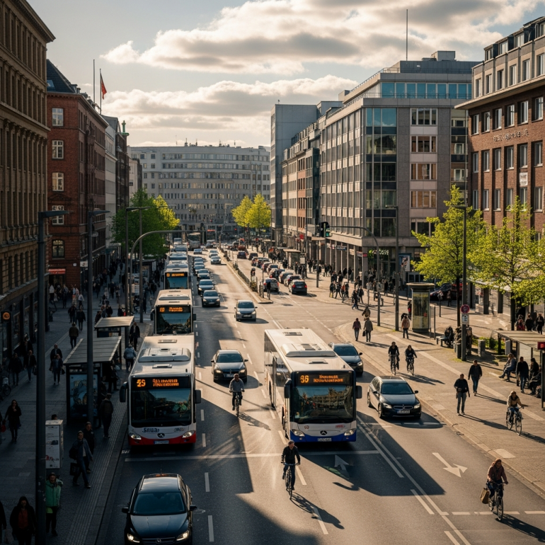 Busunfälle in Hamburg nehmen deutlich zu.