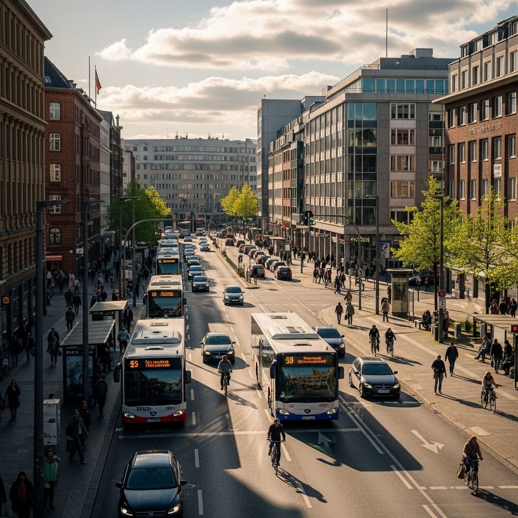 Busunfälle in Hamburg nehmen deutlich zu.