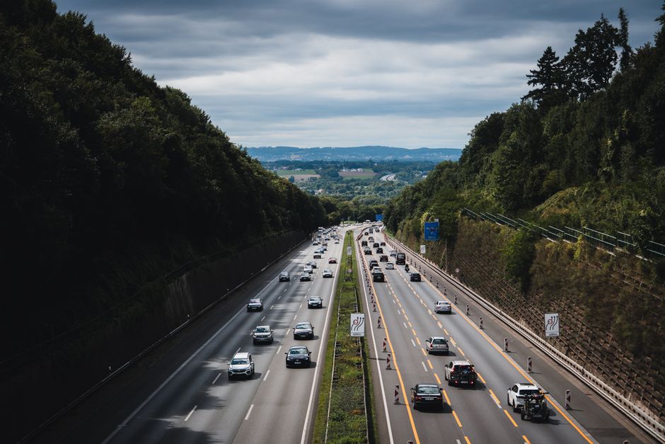 A7-Sperrung bei Waltershof Anfang September.