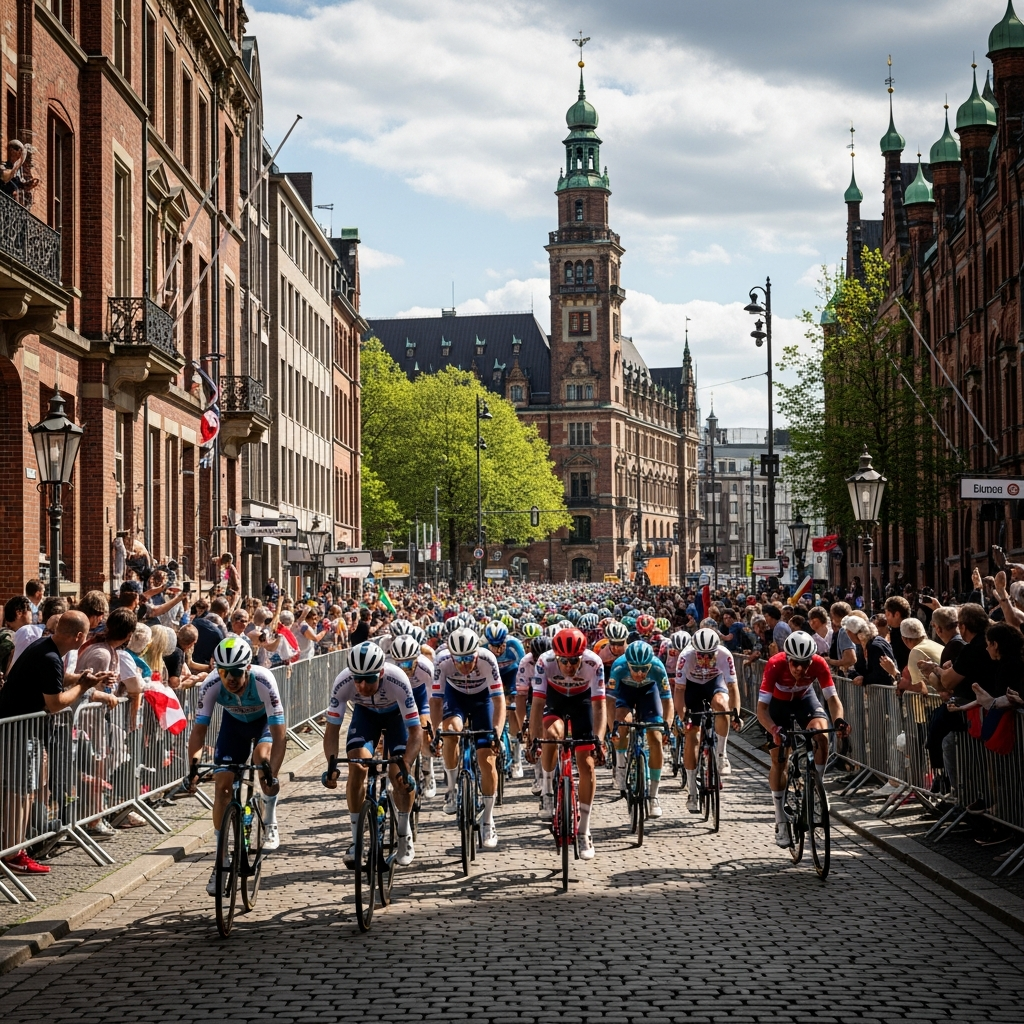 Cyclassics in Hamburg.