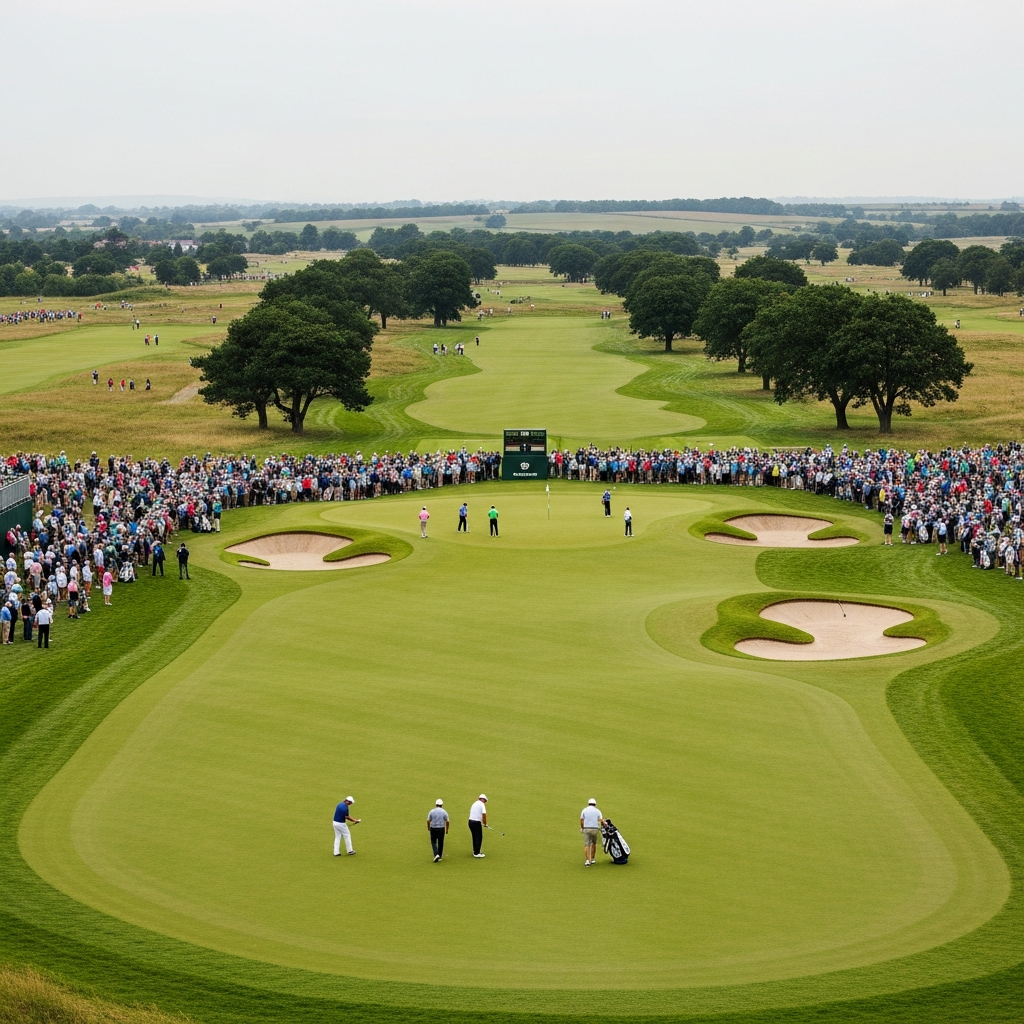 Golferin Henseleit bei den British Open dramatisch Zweite.