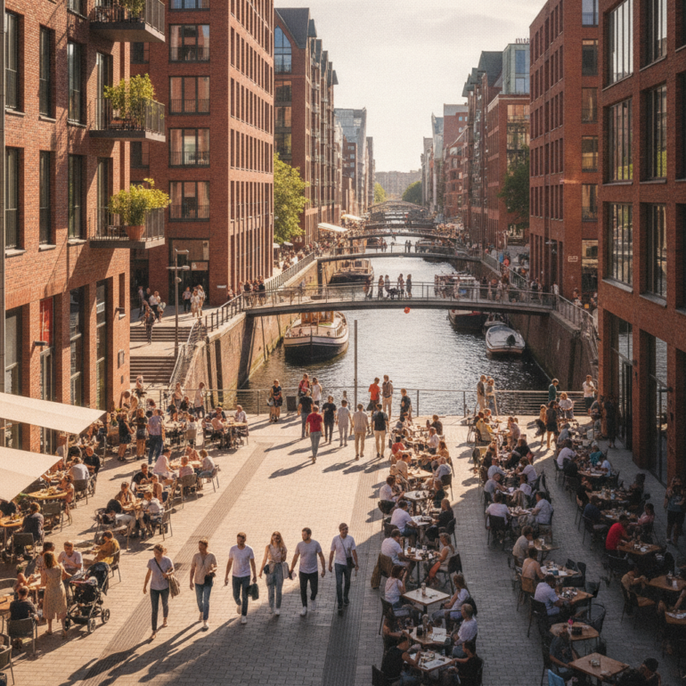 Hamburg berät über Folgen des Hitzesommers.