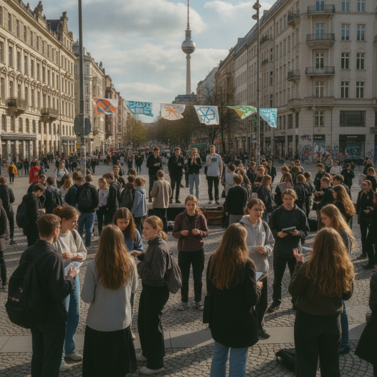 Berliner Grüne Jugend spricht sich für Linke-Bündnis aus.