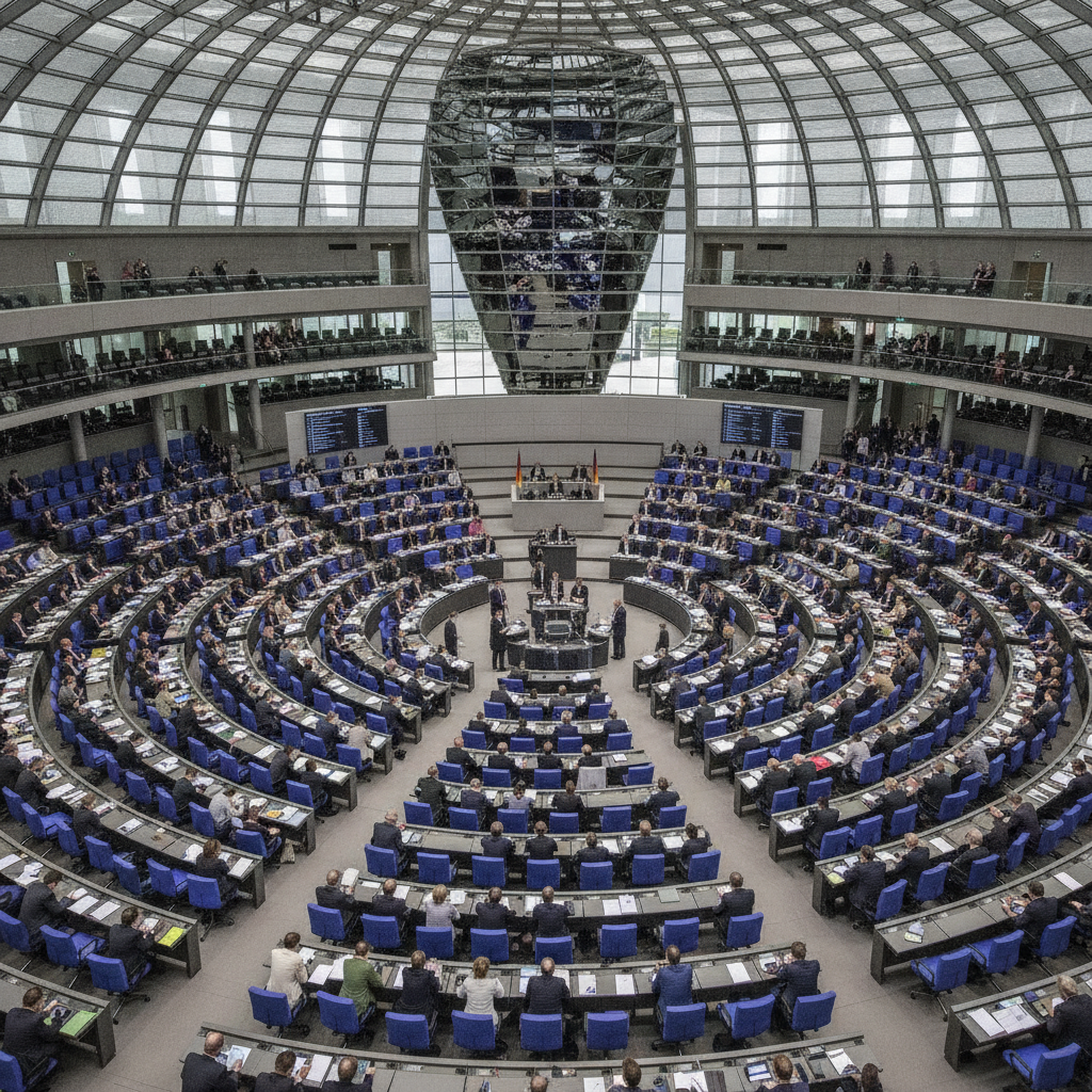 Bundestag debattiert umstrittene Geheimdienstreform.
