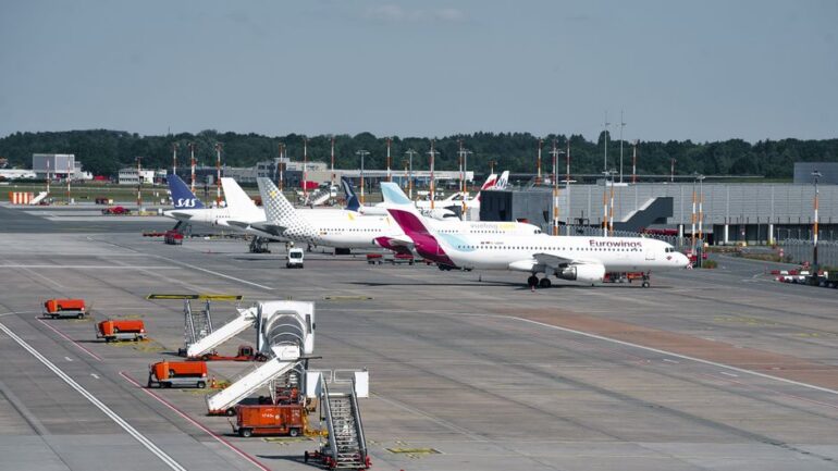Wartungsarbeiten am Hamburger Flughafen führen zu mehr Fluglärm.