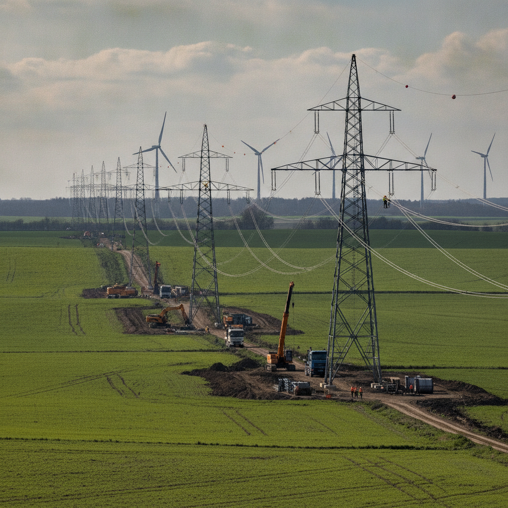 Hamburg und Schleswig-Holstein fordern schnelleren Stromnetzausbau.