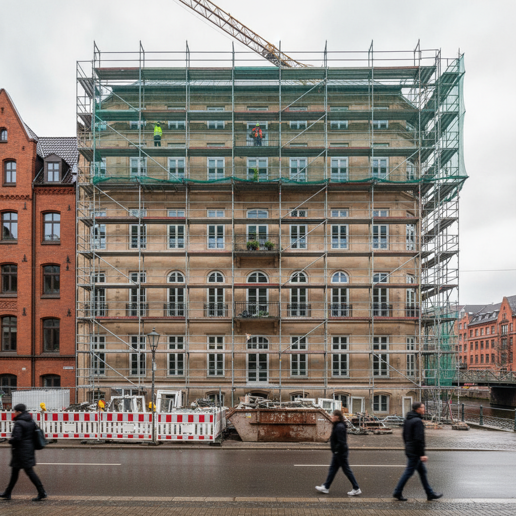 Leere Büros zu Wohnraum umbauen.
