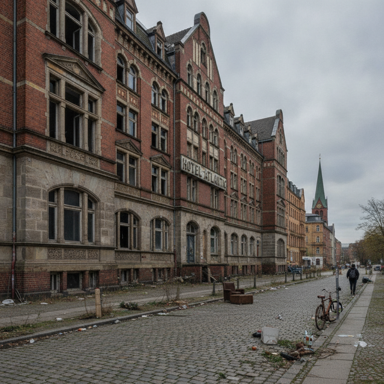 Brand in St. Georg: Obdachlose in leerstehendem Hotel bekannt.