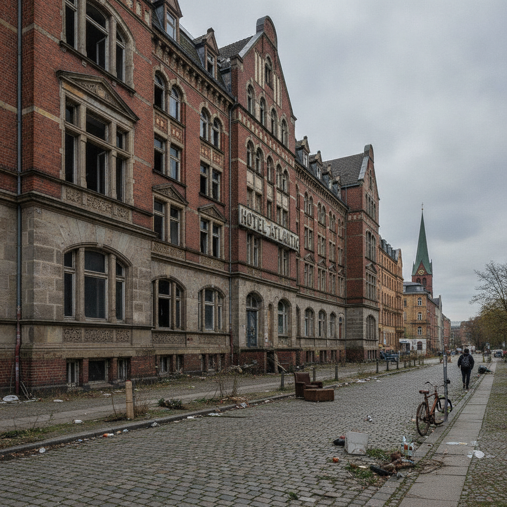 Brand in St. Georg: Obdachlose in leerstehendem Hotel bekannt.