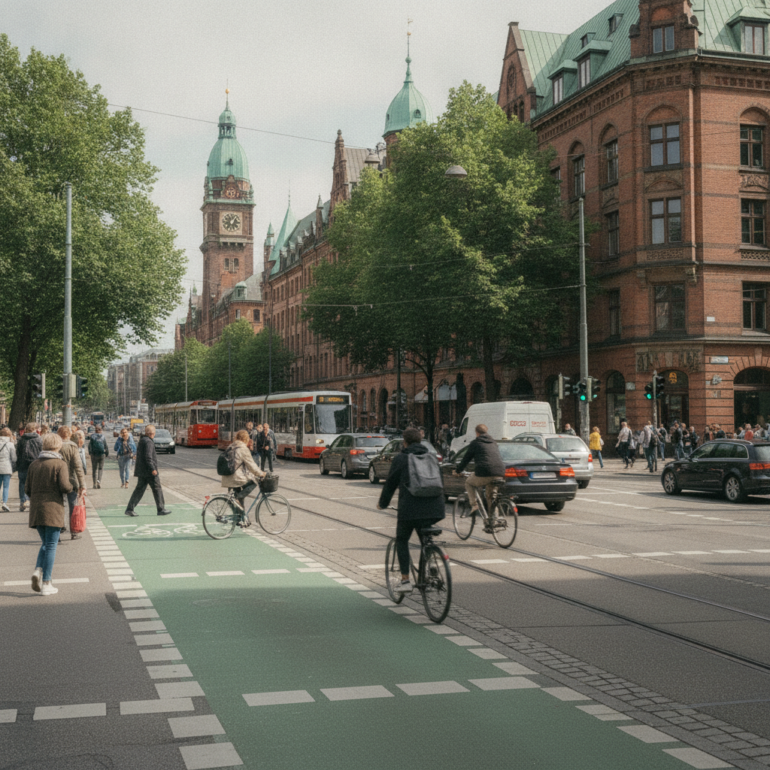 Hamburg bei Verkehrstoten bundesweit auf den hinteren Plätzen.