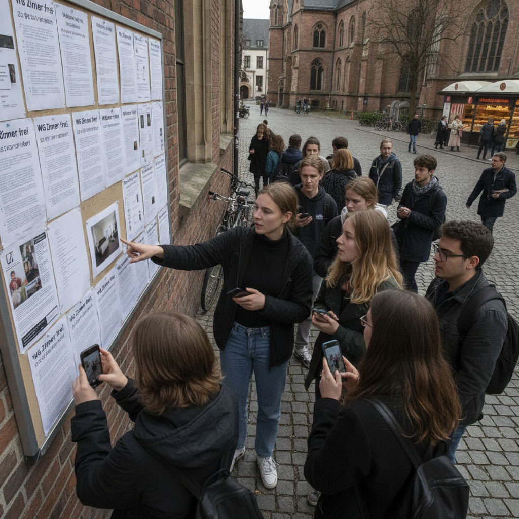 Studentisches Wohnen in Deutschland wird zunehmend teurer.