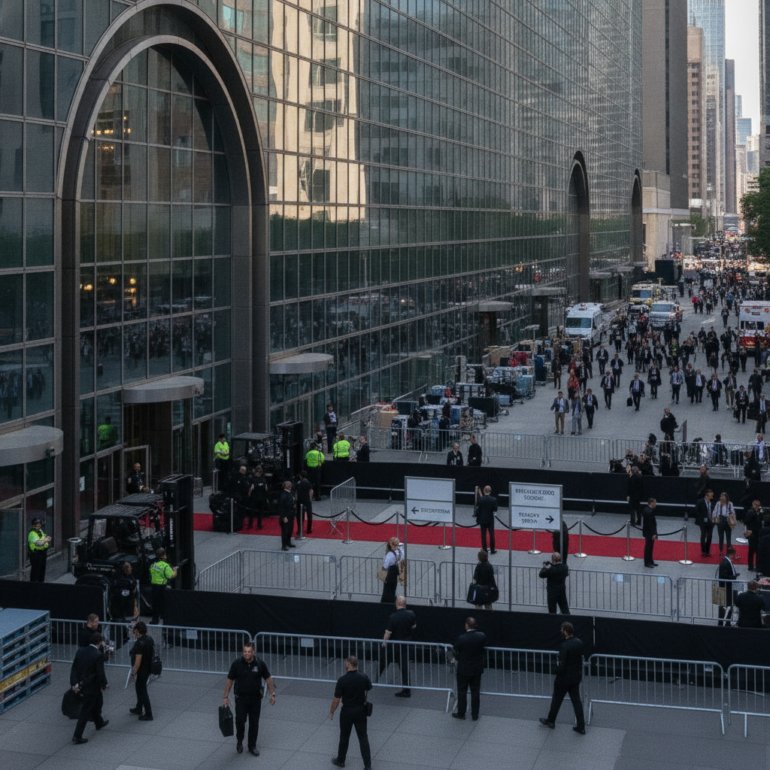 UN-Generaldebatte in New York mit Trumps Rede.