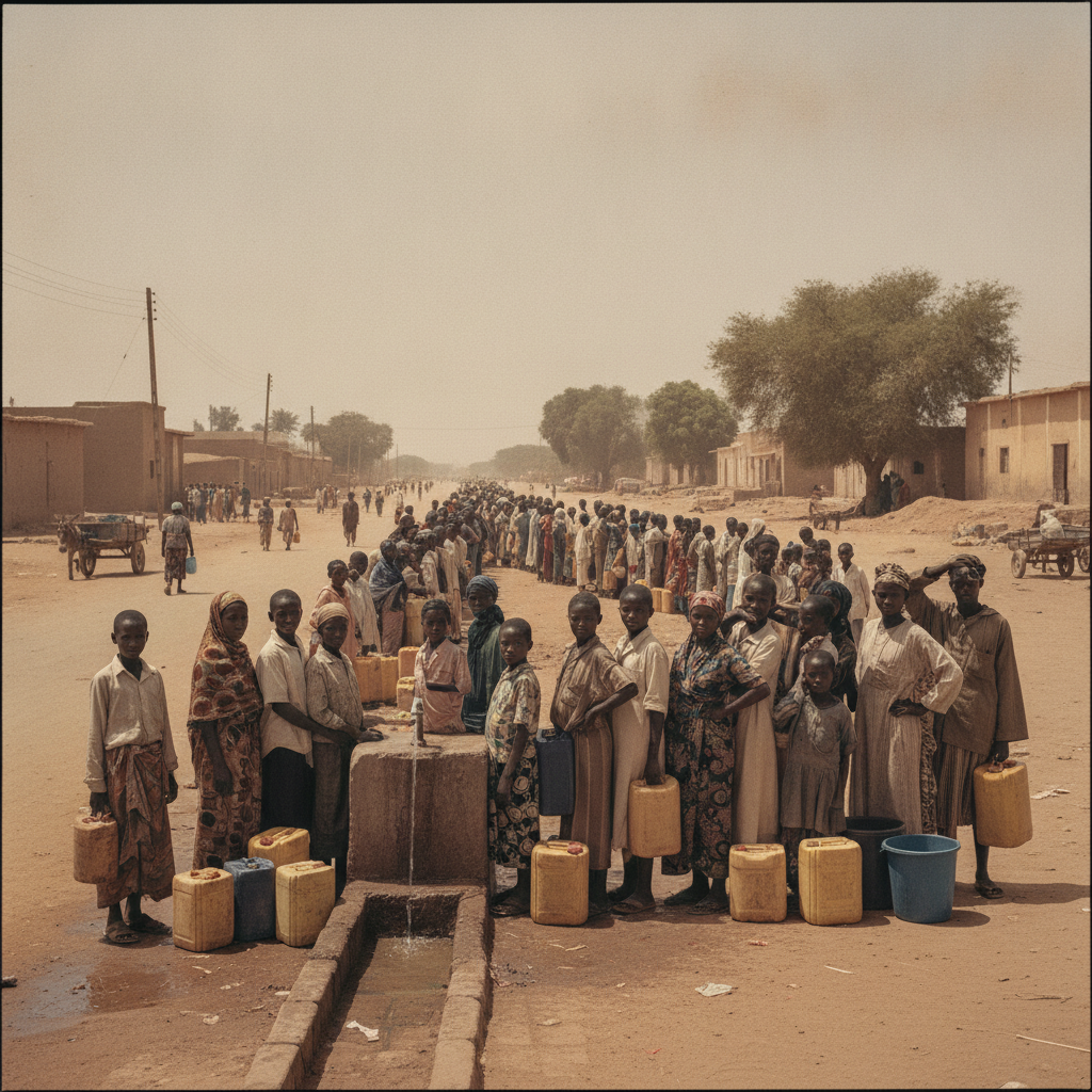 Humanitäre Katastrophe droht in der sudanesischen Stadt Al-Obeid.