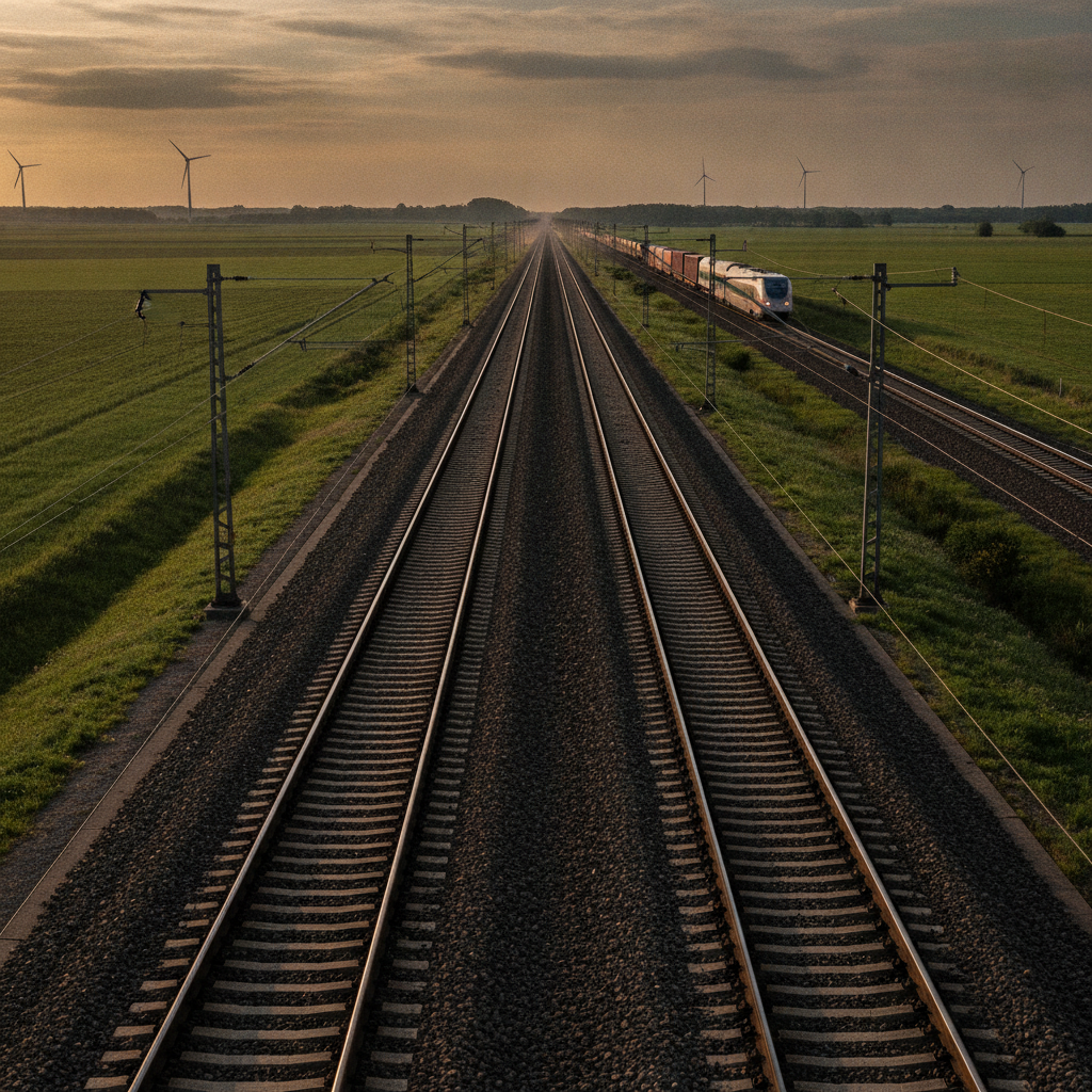 Einigung auf neue Bahnstrecke Hannover-Hamburg.
