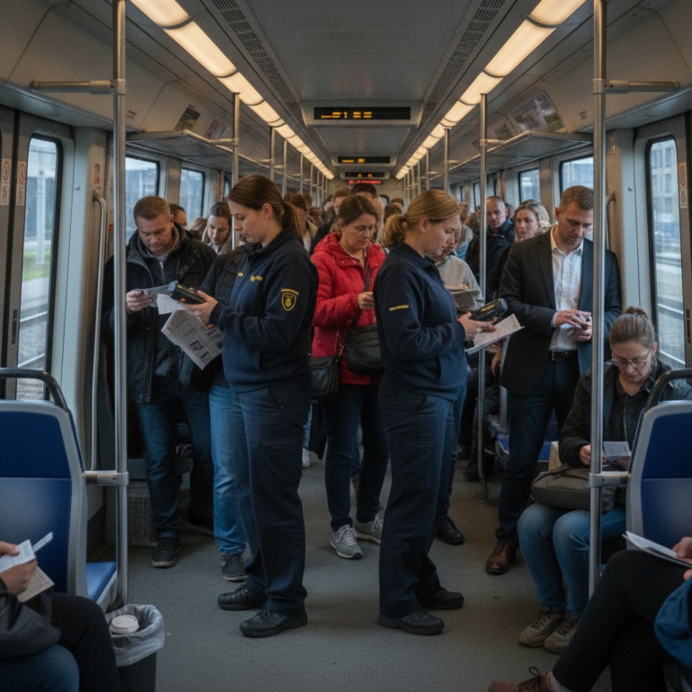 HVV-Prüfmarathon heute in Hamburg.