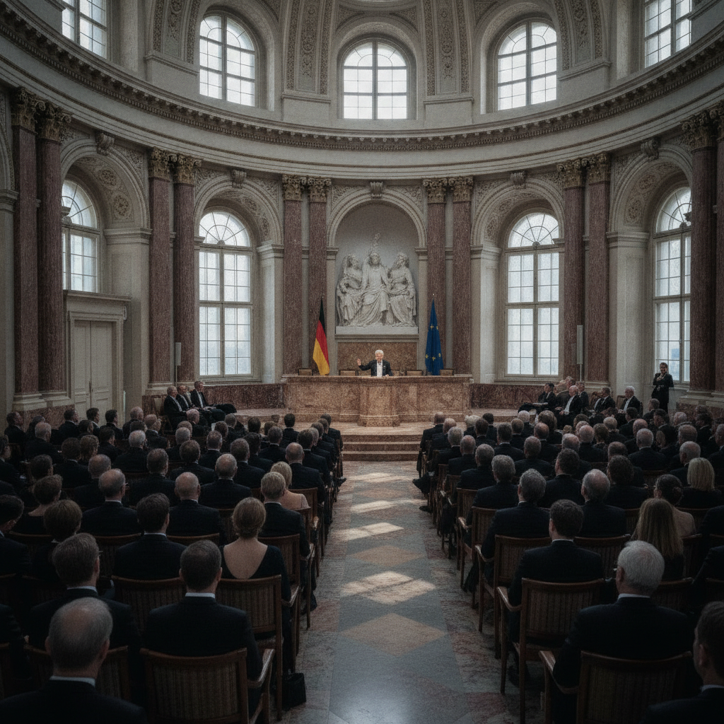 Bundesverfassungsgericht feiert 75-jähriges Bestehen.