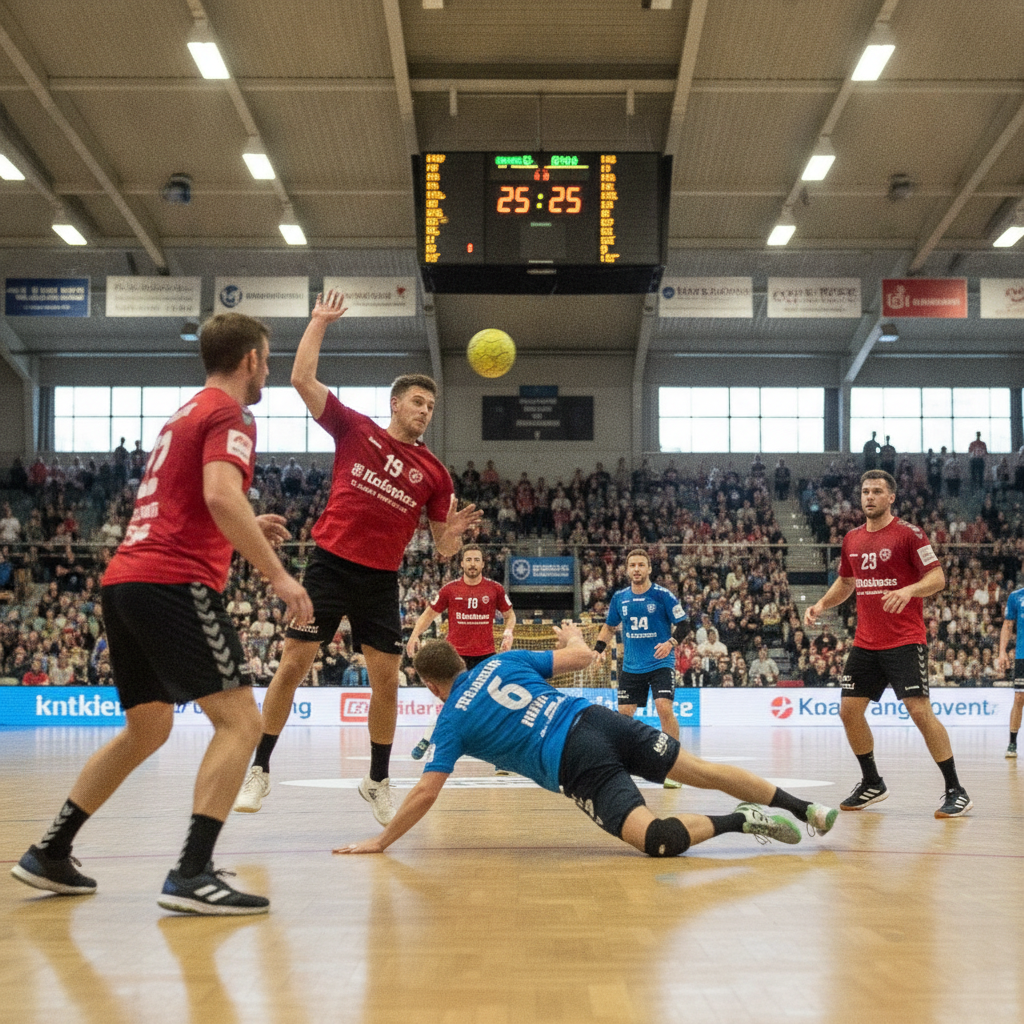 Kein Sieger im Handball-Nordderby.
