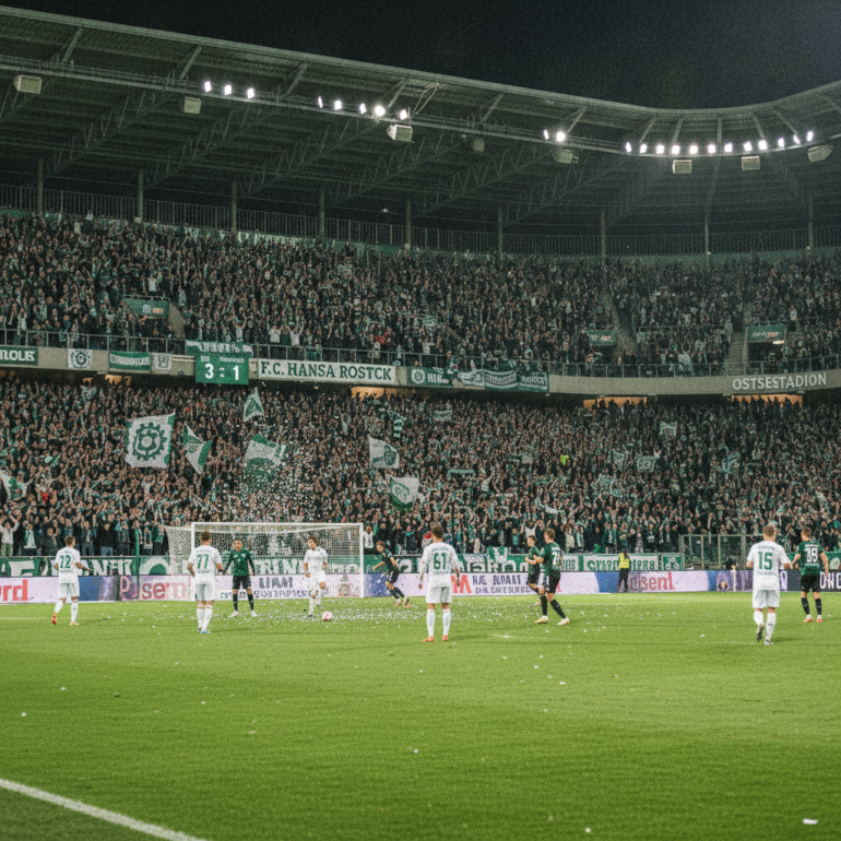 Dietze erlöst Hansa! Rostock siegt im ersten Spiel nach Brinkmann-Aus.