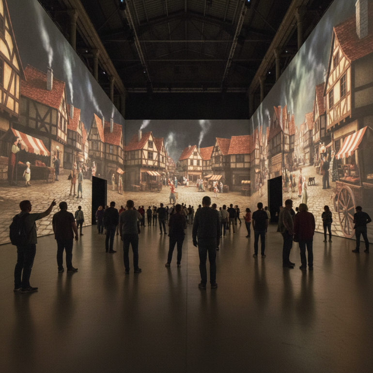 Port des Lumières präsentiert immersive Asterix-Ausstellung.