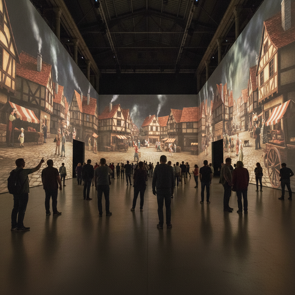 Port des Lumières präsentiert immersive Asterix-Ausstellung.