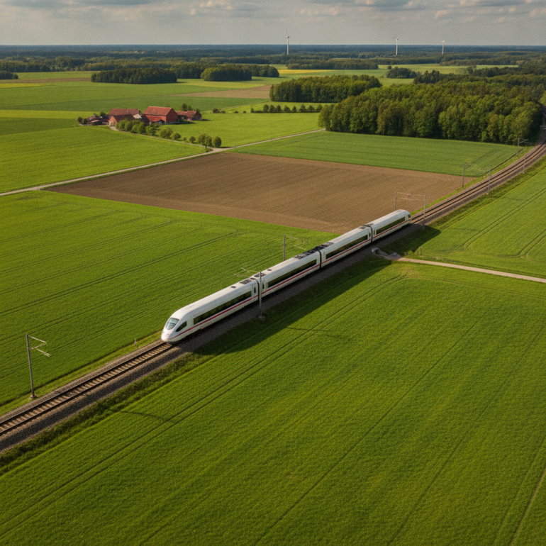 Entscheidung über umstrittene Bahntrasse.