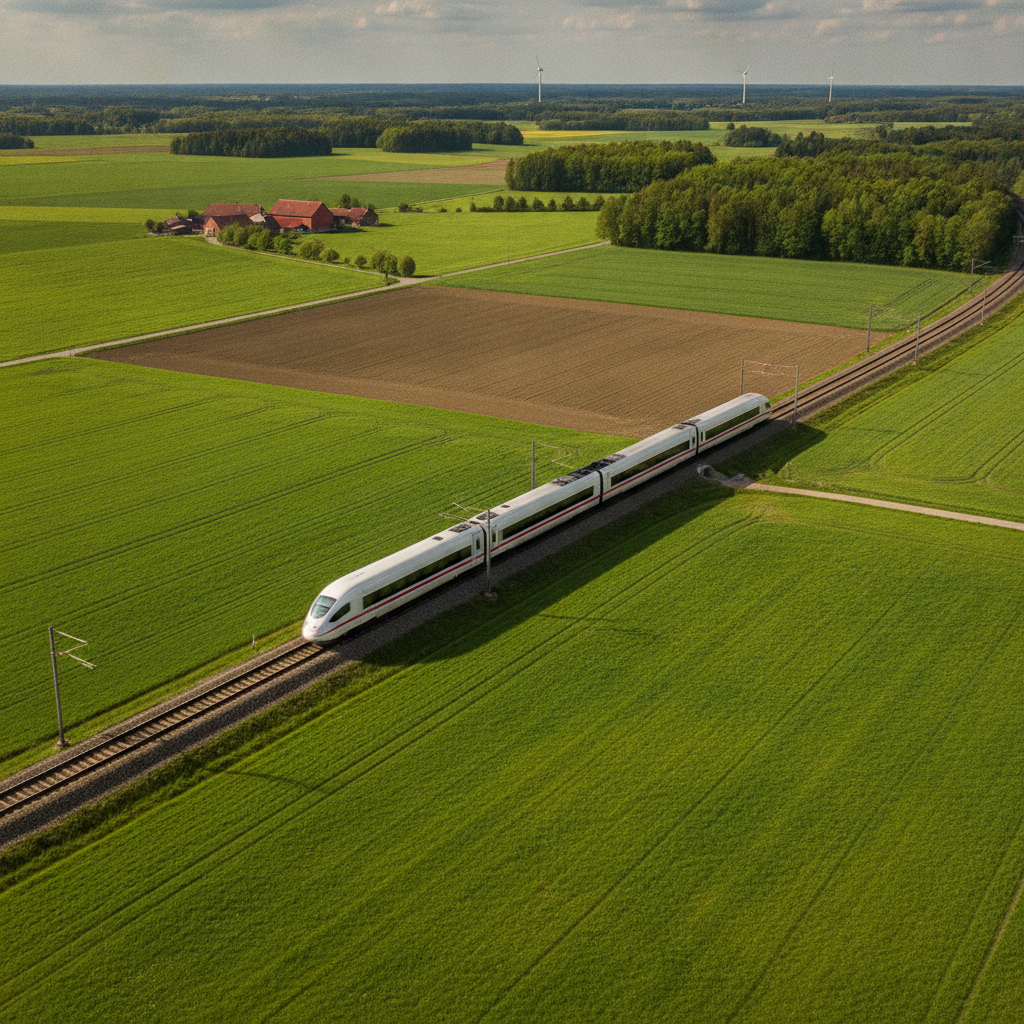 Entscheidung über umstrittene Bahntrasse.