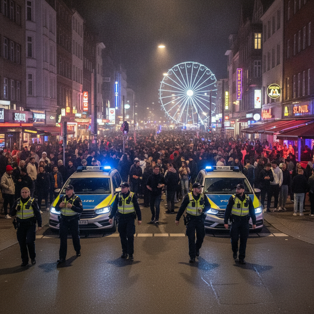 Davidwache: Dauereinsatz für die Kiezpolizei.