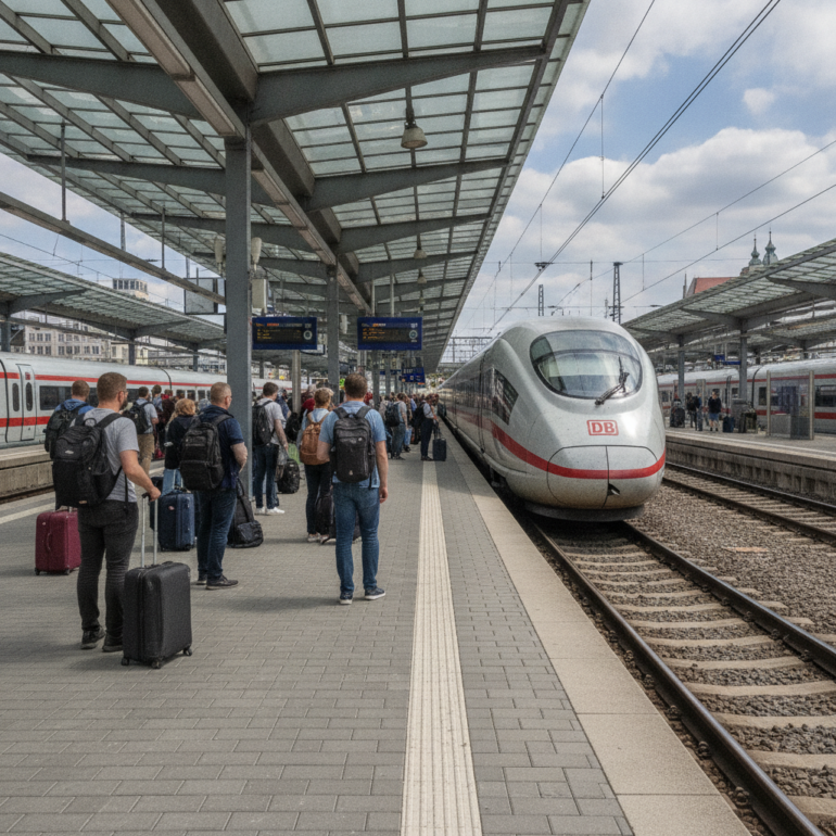 Verkehrsminister fordert "spürbare Verbesserung" bei der Bahn.