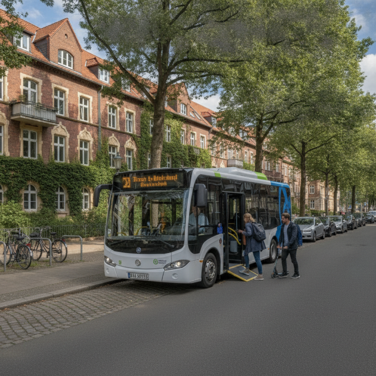 HVV Hop Elektro-Rufbusse fahren auch 2027 weiter.