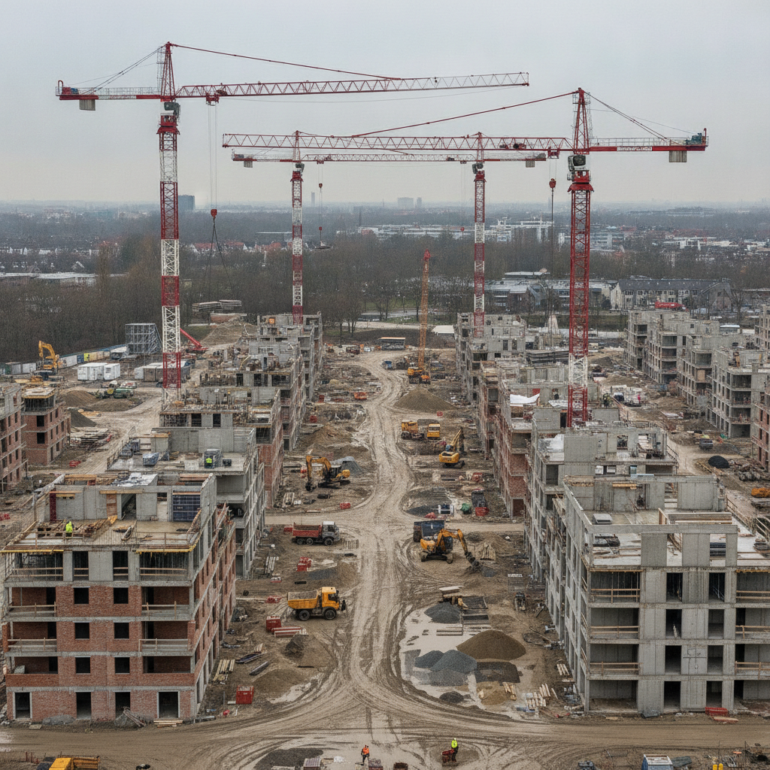 Hamburg baut neuen Stadtteil "Fischbeker Reethen" für 5.000 Menschen.