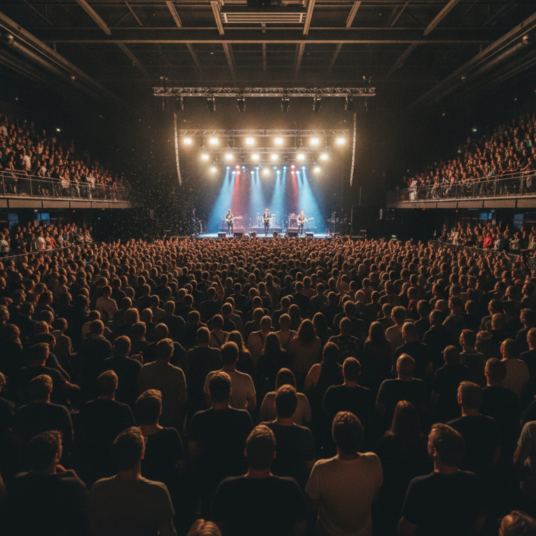Brit-Rocker Placebo begeistern in Hamburg.