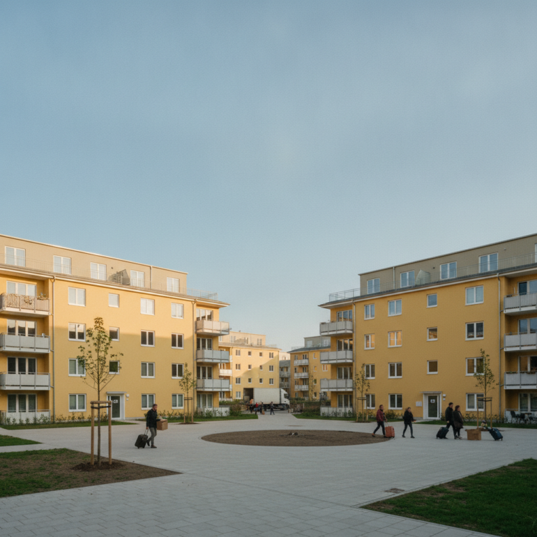 Unterkunft für Geflüchtete in Rahlstedt wird wiedereröffnet.