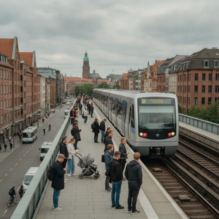Hamburgs U-Bahn feiert 120 Jahre Baubeginn ihrer Ringlinie.