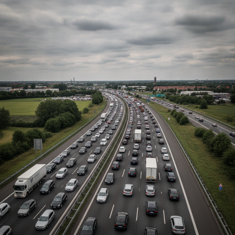 Staus und lange Fahrzeiten drohen zum Herbstferienstart im Norden.