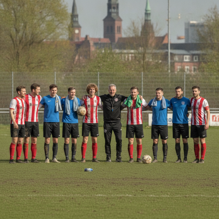 Keine Punkte, aber viel Moral: Die Stehaufmännchen von der DJK Hamburg II.
