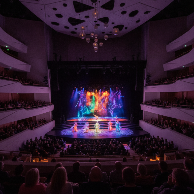 "Jedermann" in der Elbphilharmonie.
