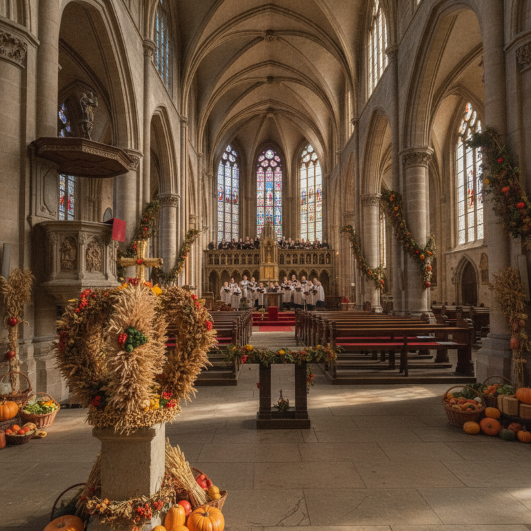 Überfluss und Mangel - Erntedank in St. Michaelis.