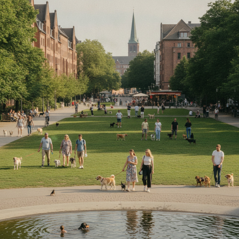 Hamburg als hundefreundliche Metropole: Eine Stadt für Vierbeiner.