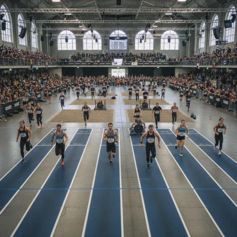 Fitness-Event Hyrox zieht 25.000 Teilnehmer nach Hamburg.