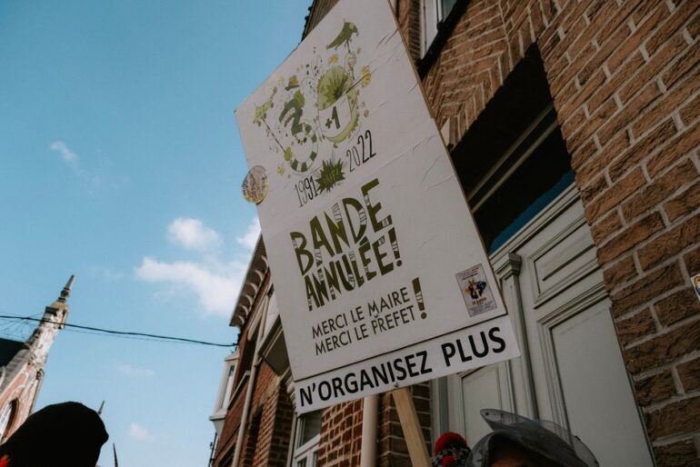 Polizeigewalt in Frankreich.